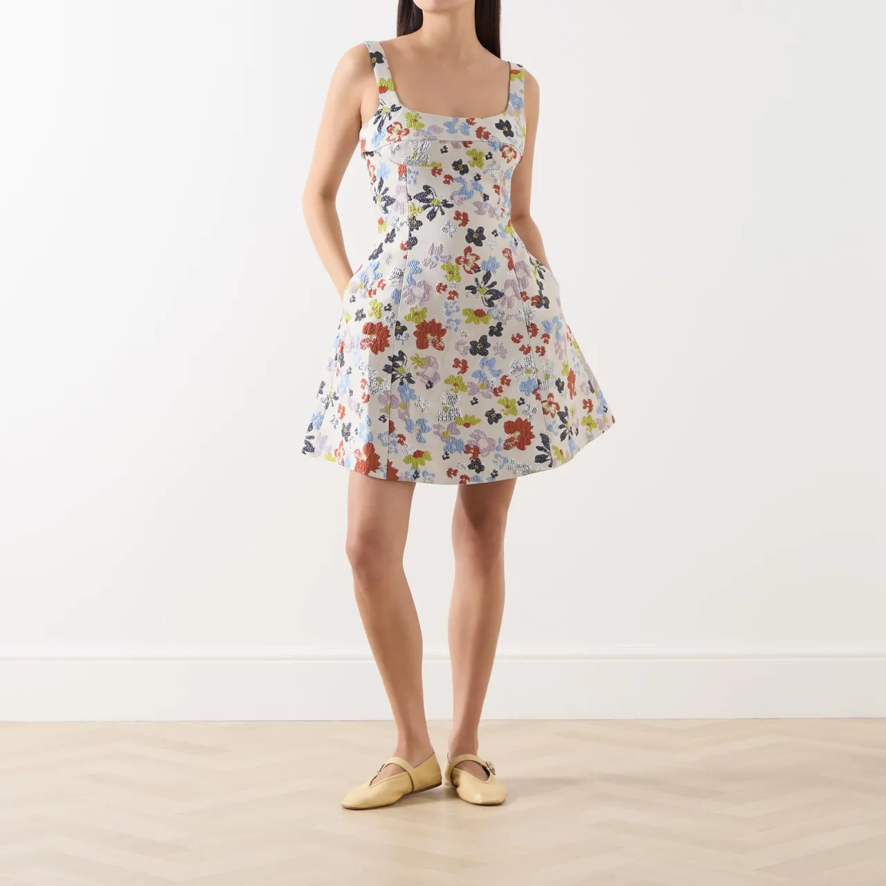 Online Skyfall Floral Mini Dress Women Dresses