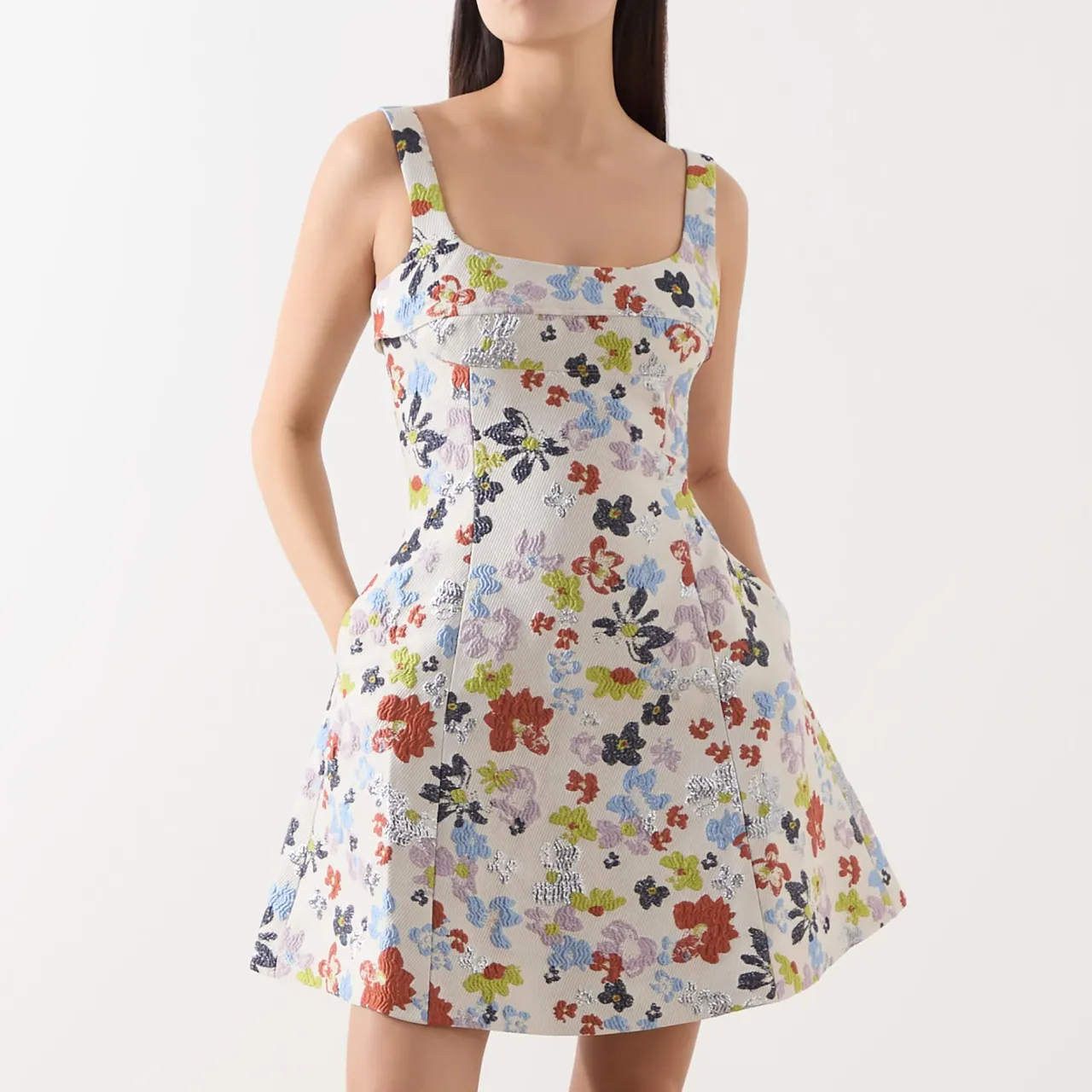 Online Skyfall Floral Mini Dress Women Dresses