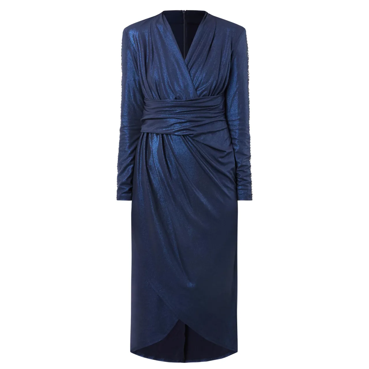 New Sleeve-Embellished Wrap Dress Women Dresses|Mother Of The Bride