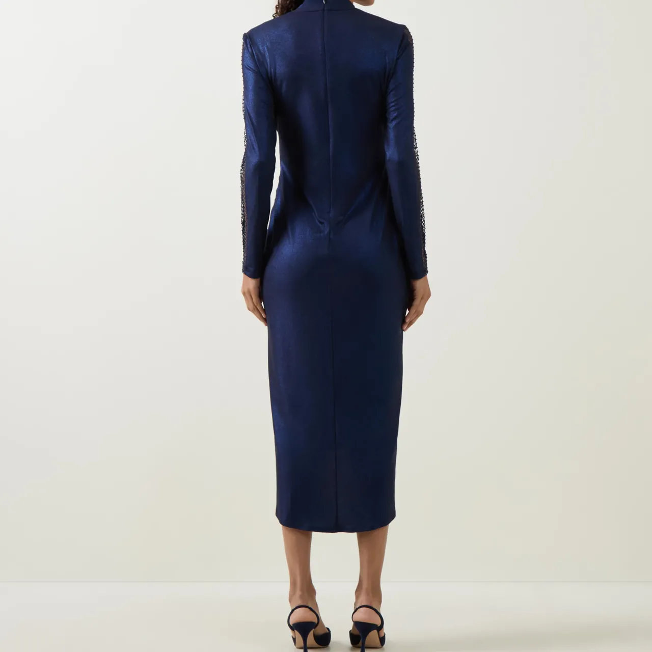 New Sleeve-Embellished Wrap Dress Women Dresses|Mother Of The Bride