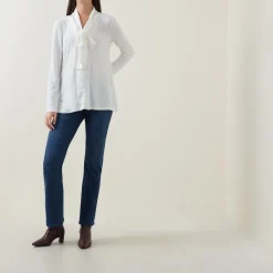 New Slim Leg Jeans Women Denim