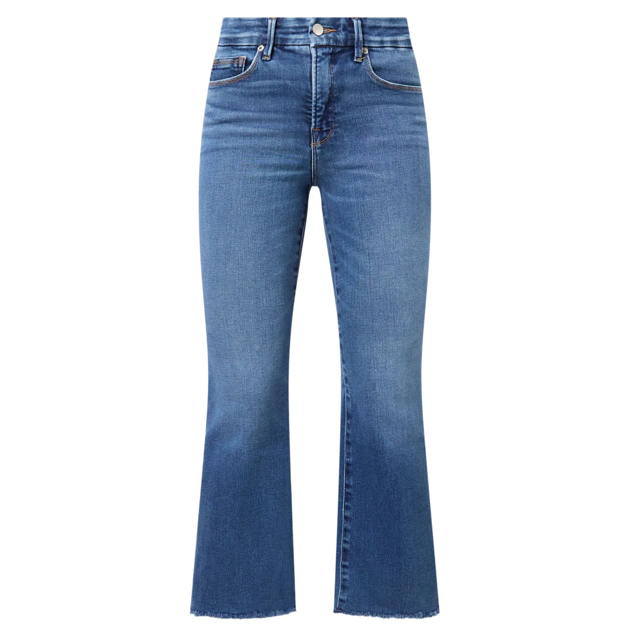 Clearance Soft-Tech Good Legs Cropped Mini Boot Jeans Women Denim