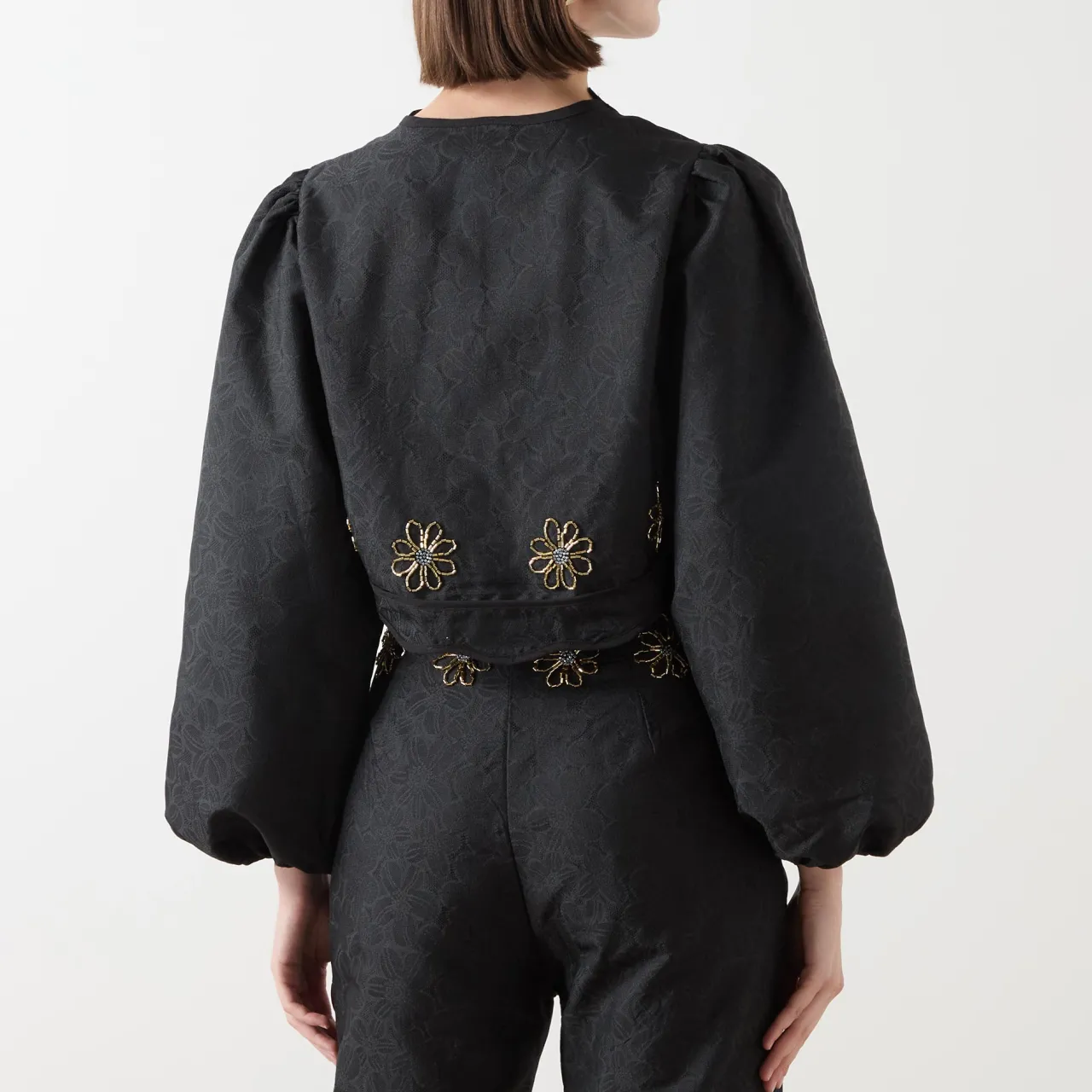 Outlet Sol De Noche Beaded Jacket Women Coats & Jackets