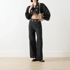 Outlet Sol De Noche Beaded Jacket Women Coats & Jackets