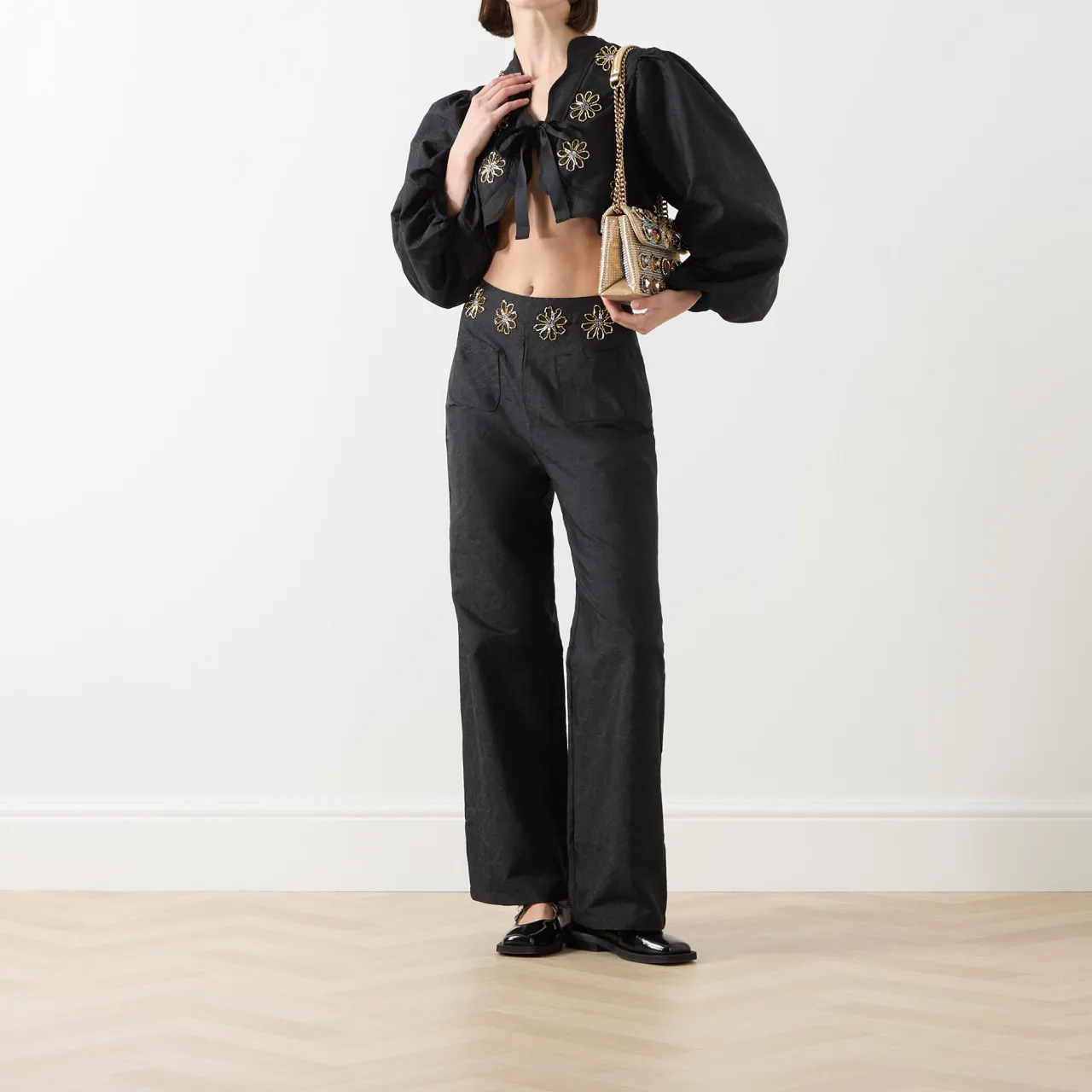 Outlet Sol De Noche Beaded Jacket Women Coats & Jackets