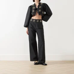Hot Sol De Noche Beaded Trousers Women Trousers & Shorts