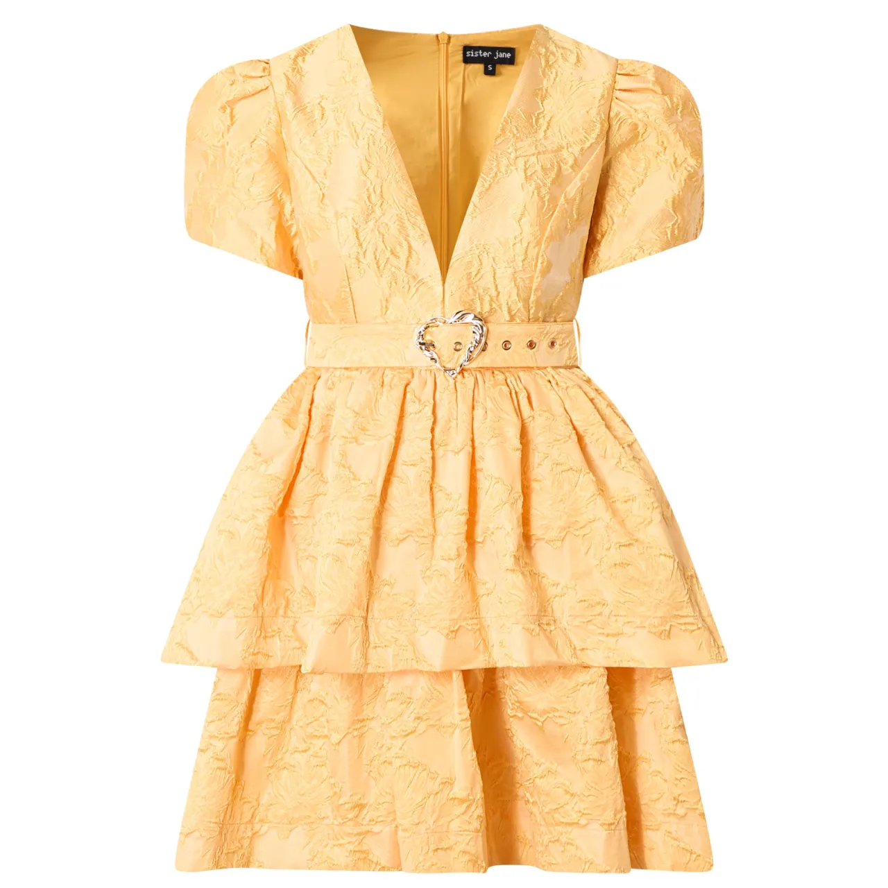Best Sol Floral Jacquard Mini Dress Women Dresses|Occasion Dressing