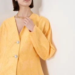 Sol Jacquard Blazer Women Coats & Jackets