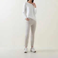 Sol Mid-Rise Slim Leg Jeans Women Denim