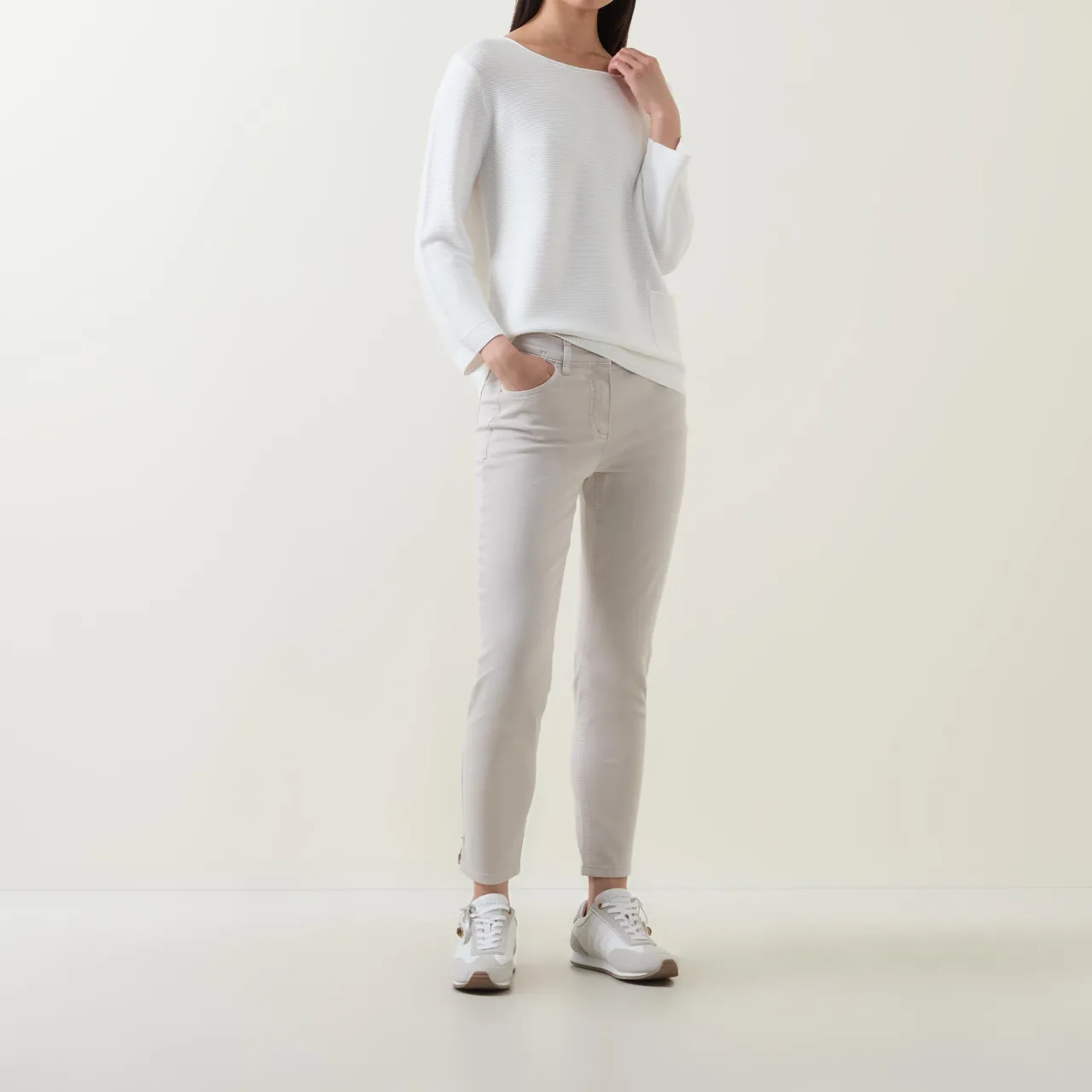 Sol Mid-Rise Slim Leg Jeans Women Denim