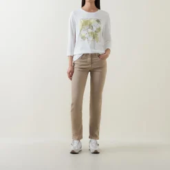 Outlet Sol Mid-Rise Slim Leg Jeans Women Denim