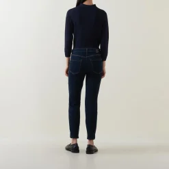 Sale Sol Mid-Rise Slim Leg Jeans Women Denim