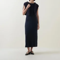 New Solid Jersey Dress Women Dresses