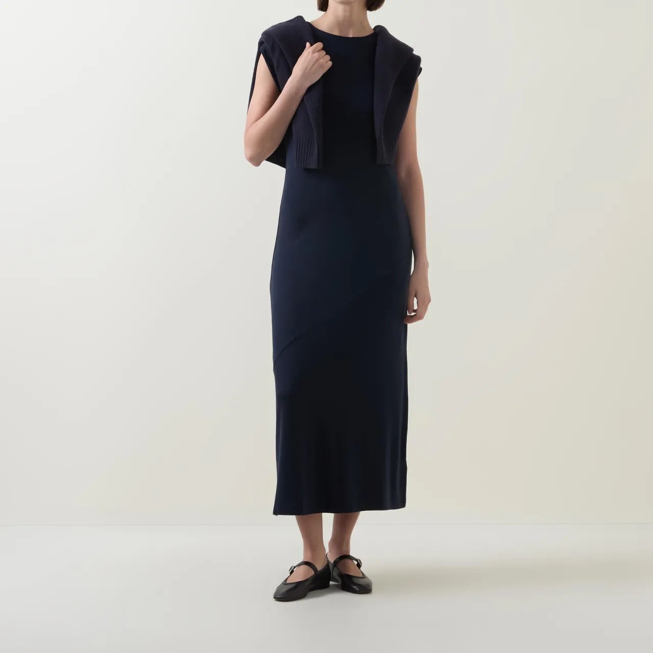 New Solid Jersey Dress Women Dresses