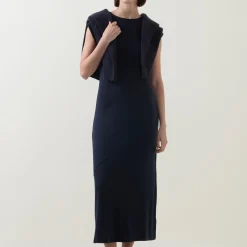 New Solid Jersey Dress Women Dresses