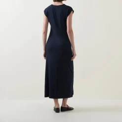 New Solid Jersey Dress Women Dresses