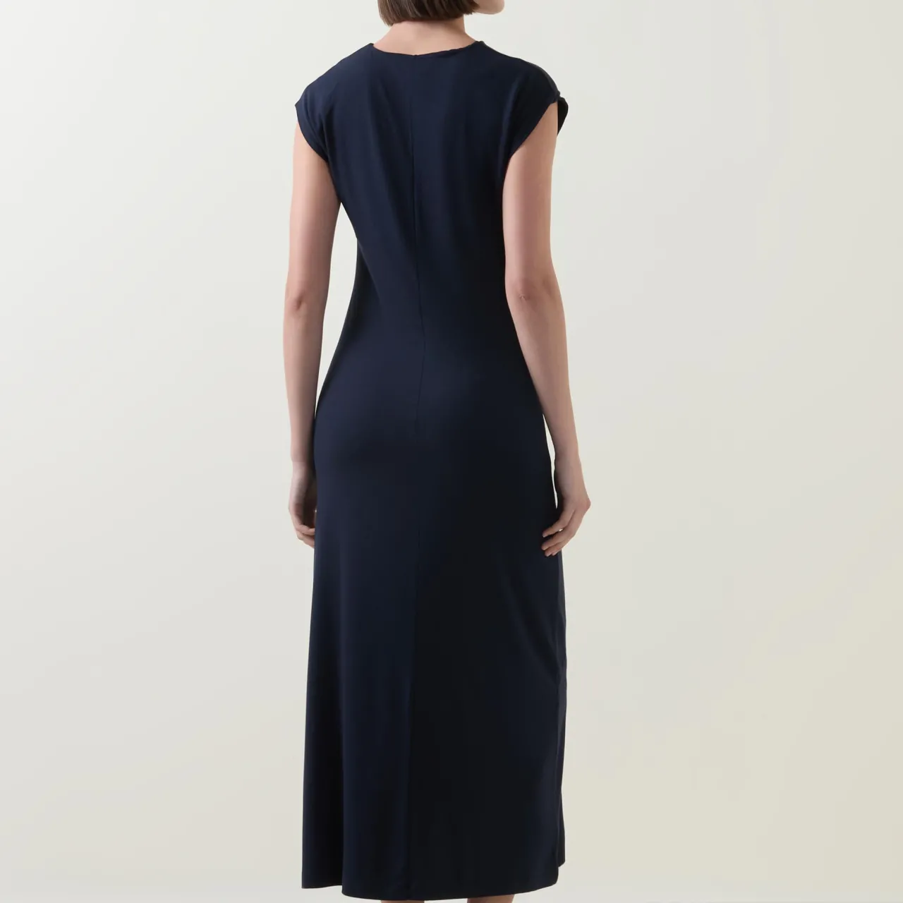 New Solid Jersey Dress Women Dresses