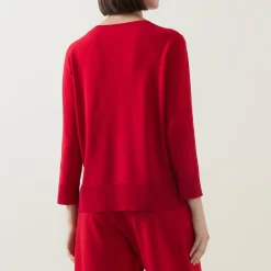 Solid Knit Sweater Women Sweaters & Cardigans