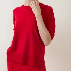 Solid Knit Sweater Women Sweaters & Cardigans