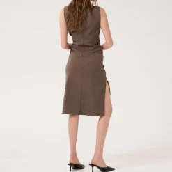 Clearance Sora Gathered Dress Women Dresses