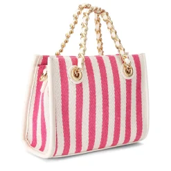 Best Sorrento Striped Micro Tote Bag Women Tote Bags