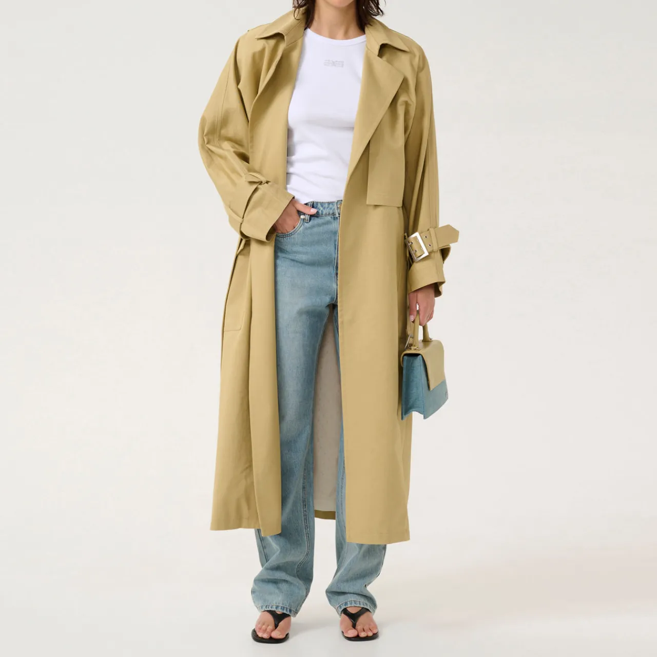 Hot Souri Convertible Trench Coat Women Coats & Jackets