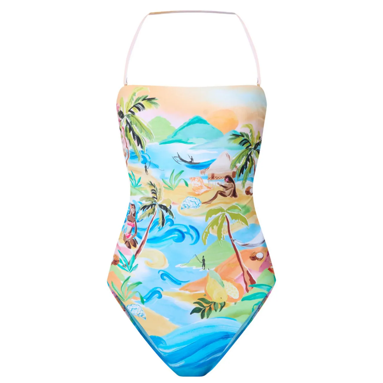 Best South Pacific Bandeau Swimsuit Women Swimwear & Beachwear