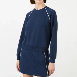 Clearance ® AirEssentials Pique Sweatshirt Women Sleepwear