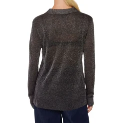 Best Sparkle Knit Shirt Women Tops