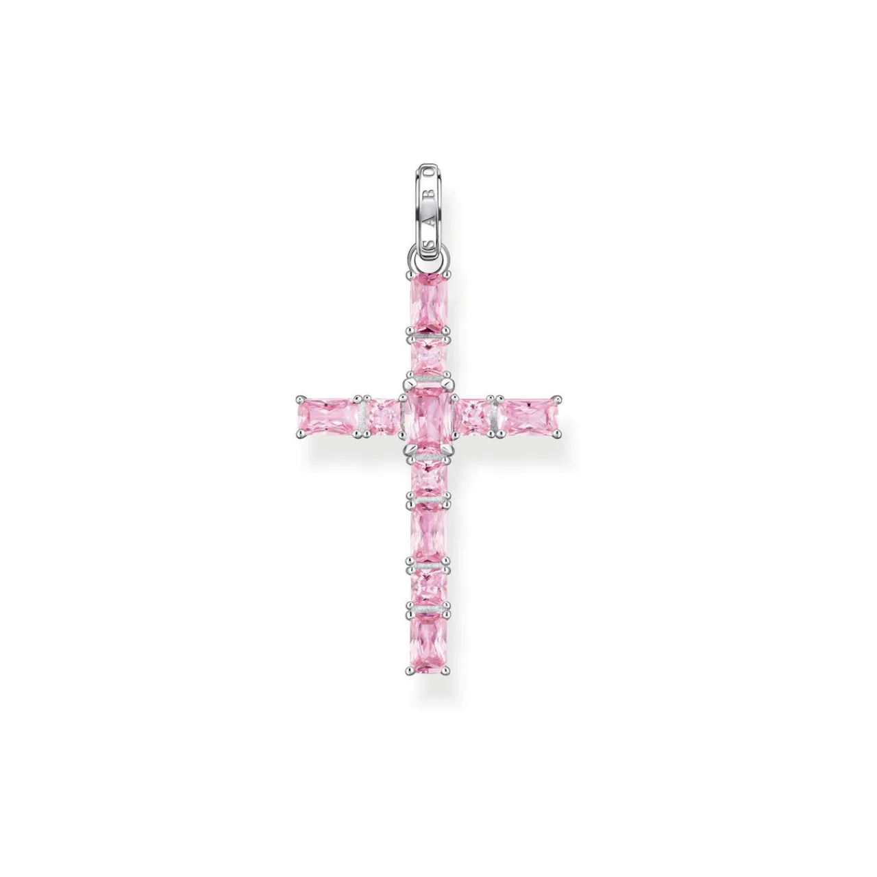 Hot Sparkling Cross Shaped Charm Pendant Women Charms