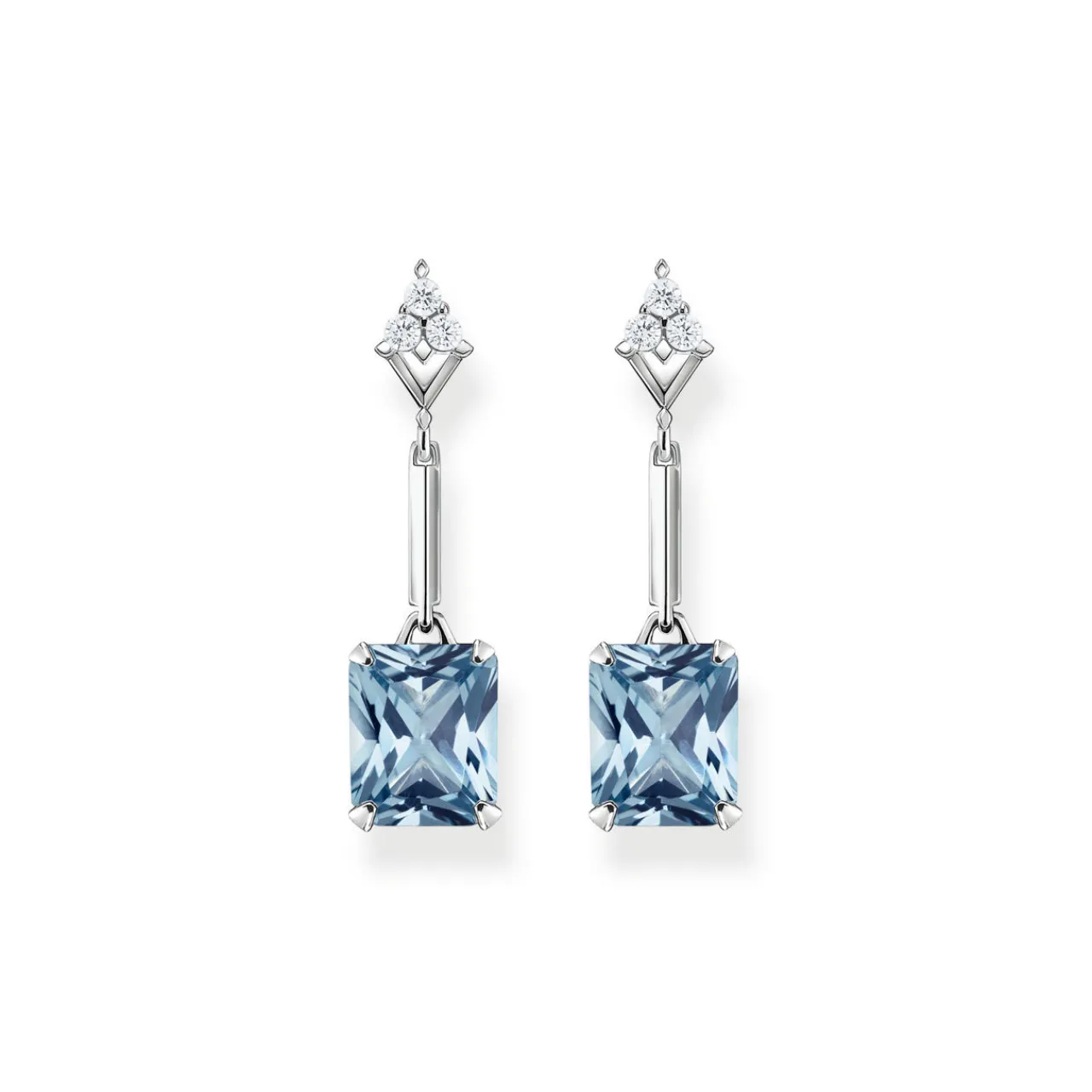 New Sparkling Drop Embellished Earrings Women Earrings