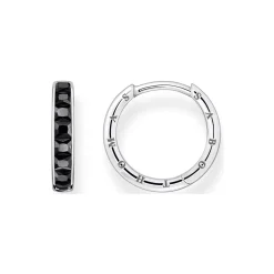 Best Sparkling Pavé Hoop Earrings Women Earrings