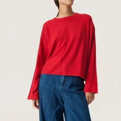 Spina Boxy Knitted Sweater Women Sweaters & Cardigans
