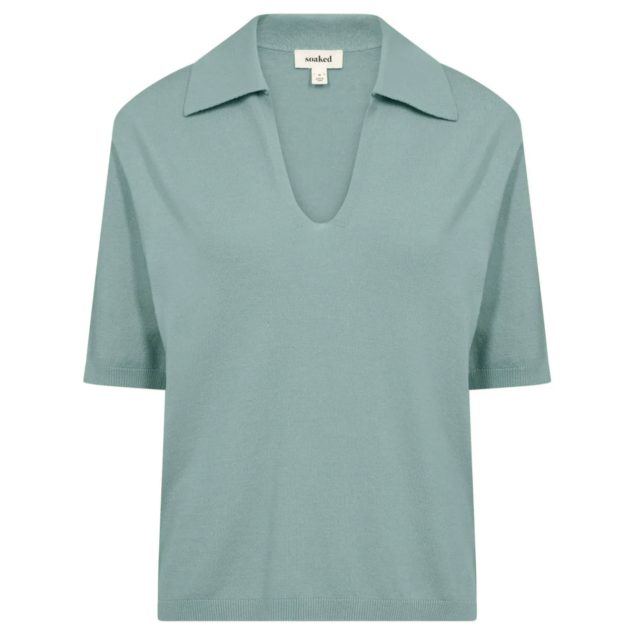 Online Spina Knit Polo Shirt Women Sweaters & Cardigans