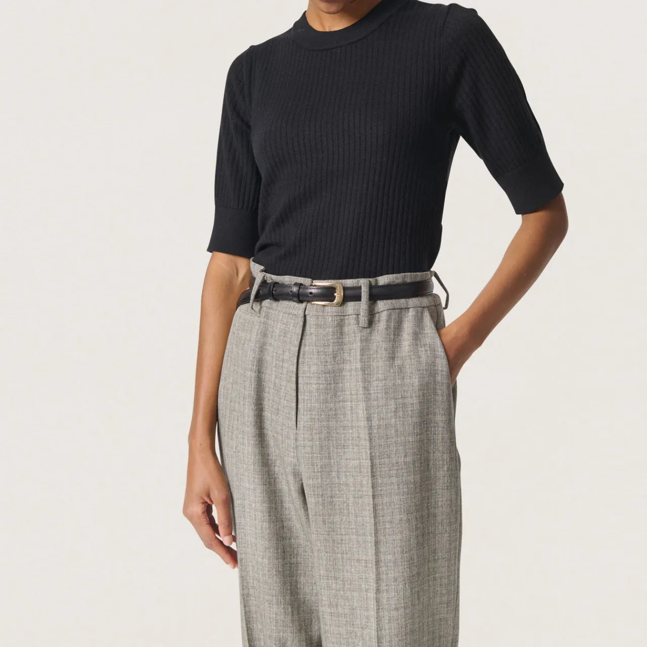 Online Spina Rib Knit Top Women Sweaters & Cardigans