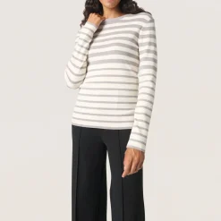 Hot Spina Striped Sweater Women Sweaters & Cardigans