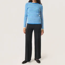 New Spina Striped Sweater Women Sweaters & Cardigans