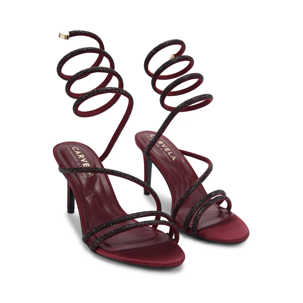 Clearance Spiral 80 Heeled Sandals Women Heels