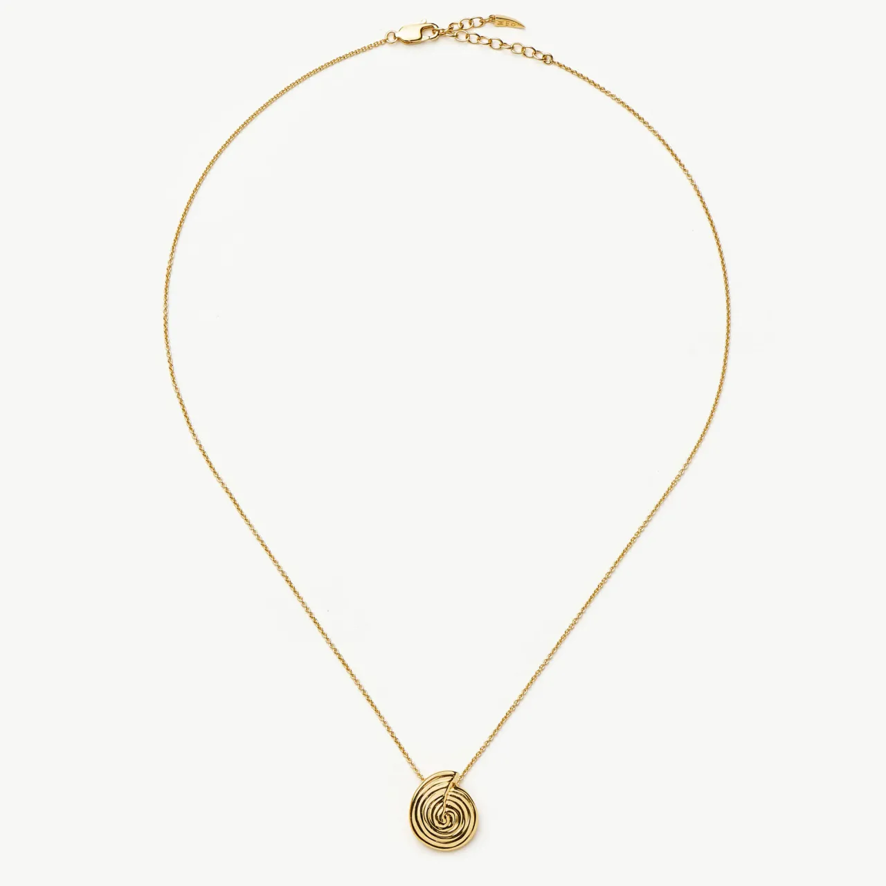 Online Spiral Mini Pendant Chain Necklace Women Necklaces