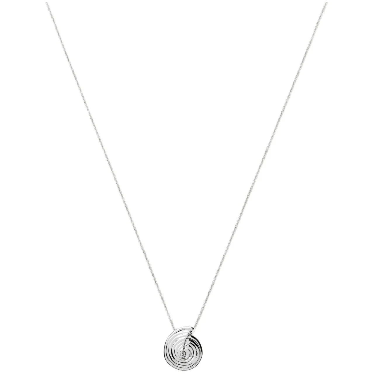Online Spiral Mini Pendant Chain Necklace Women Necklaces