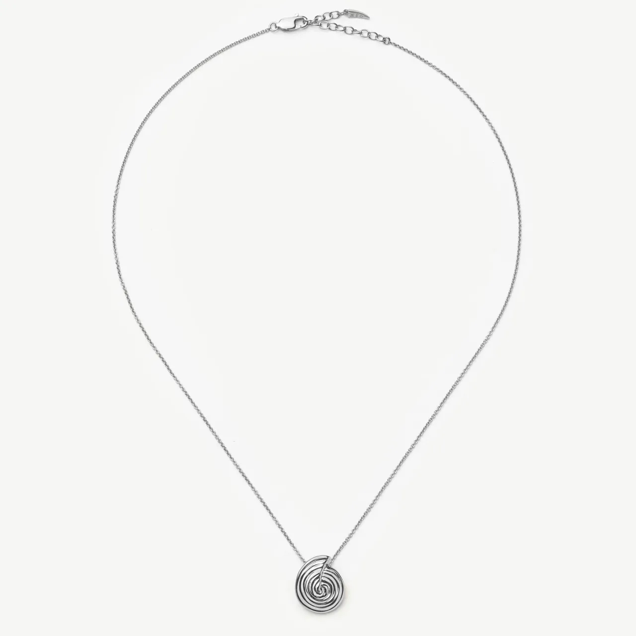 Online Spiral Mini Pendant Chain Necklace Women Necklaces
