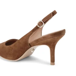 Sale Spirited Suede Slingback Pumps Women Heels
