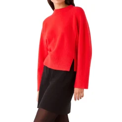 Sale Split Knit Sweater Women Sweaters & Cardigans
