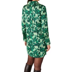 Sale Spun Bouquet Mini Shirt Dress Women Dresses