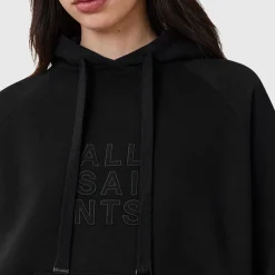 Stacks Talon Logo Drawstring Hoodie Women Sweatshirts & Hoodies