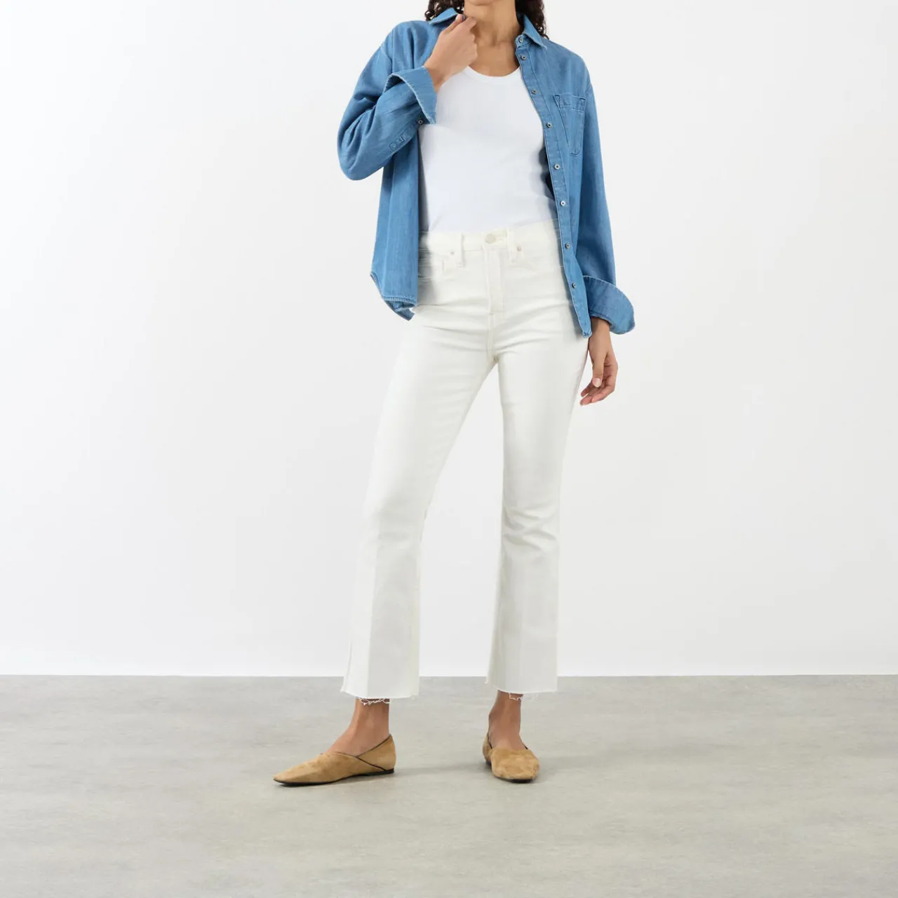New Standard High-Rise Flared Jeans Women Denim