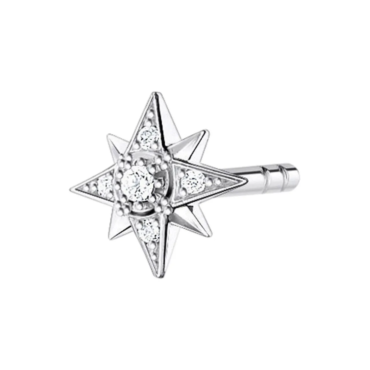 Discount Star-Shaped Single Stud Earring Women Earrings