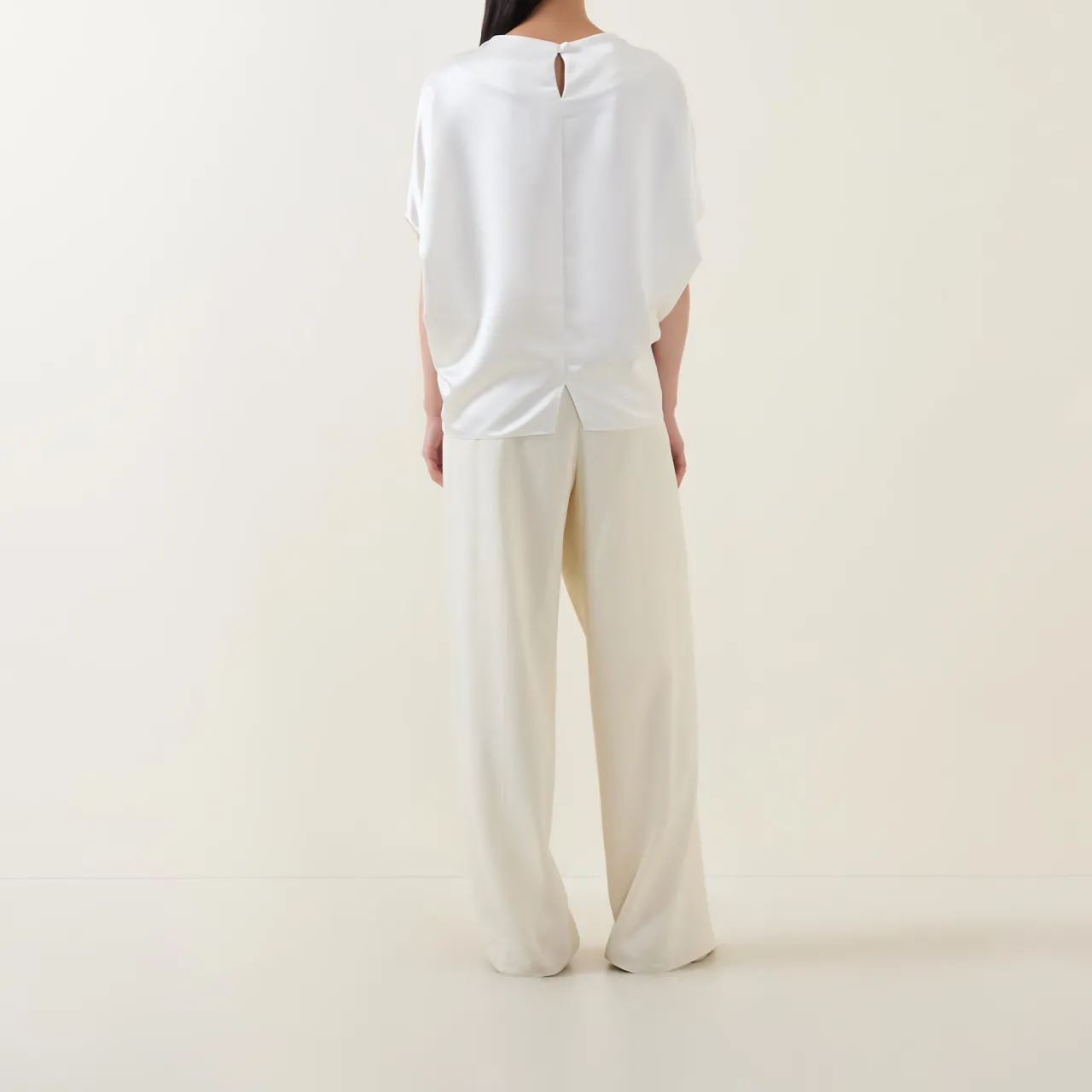 Best Stella Draped Blouse Women Tops