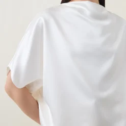 Best Stella Draped Blouse Women Tops