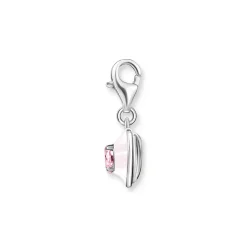 New Sterling Silver Heart Charm Pendant Women Charms